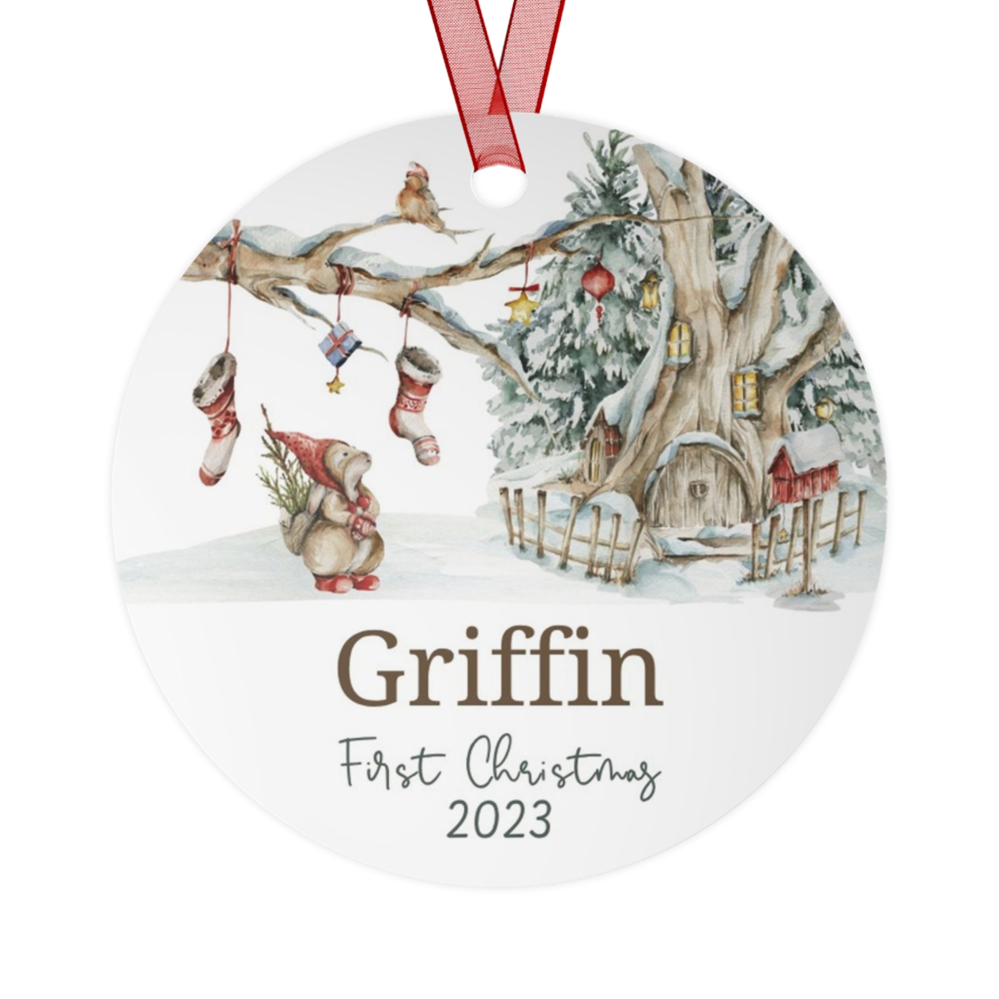 Enchanted Forest Christmas Ornaments Christmas Tree Decor Happy