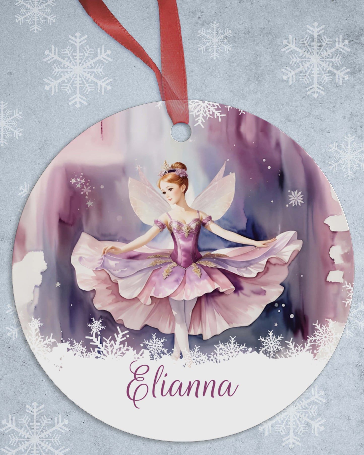 Sugar Plum Fairy Christmas Ornament