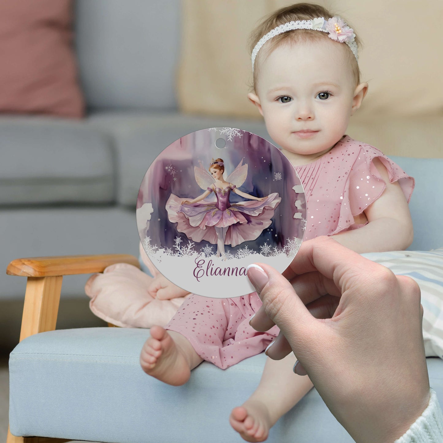 Sugar Plum Fairy Christmas Ornament