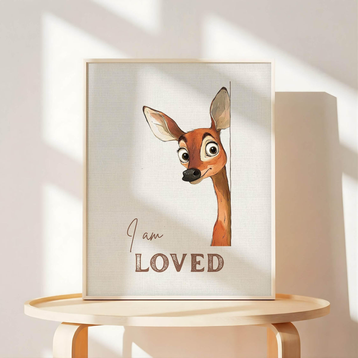 Woodland Affirmation Nursery Prints, Set of 6 (Digital Download)