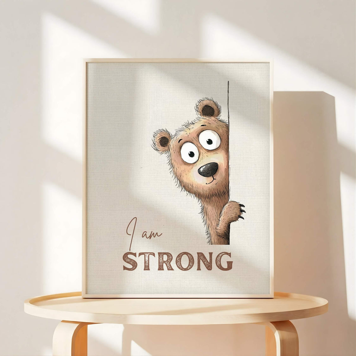Woodland Affirmation Nursery Prints, Set of 6 (Digital Download)
