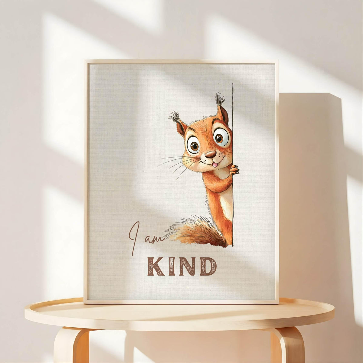 Woodland Affirmation Nursery Prints, Set of 6 (Digital Download)