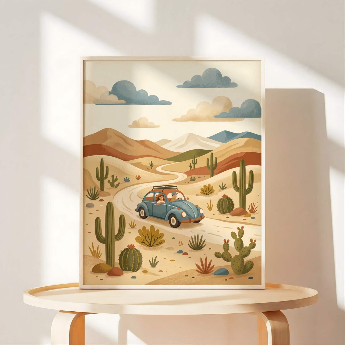 Vintage Road Trip Nursery Print Set (Digital Download)