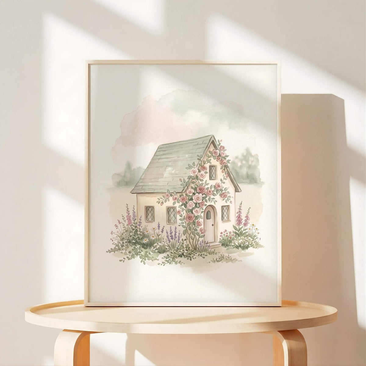 Cottage Garden Nursery Prints, Set of 6 (Digital Download)