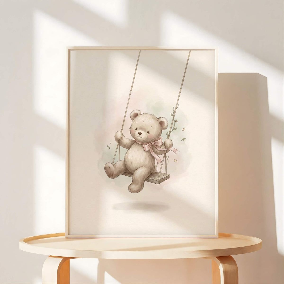 Cottagecore Teddy Bear Nursery Prints, Set of 6
